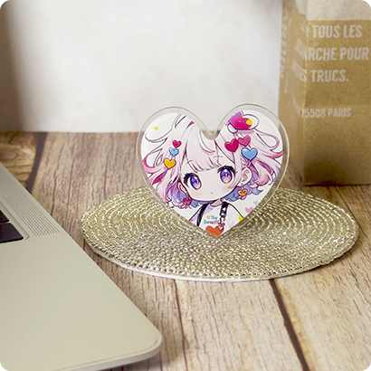 アクリルスタンドとして使えるアクリル3way