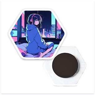 アクリルマグネット完成