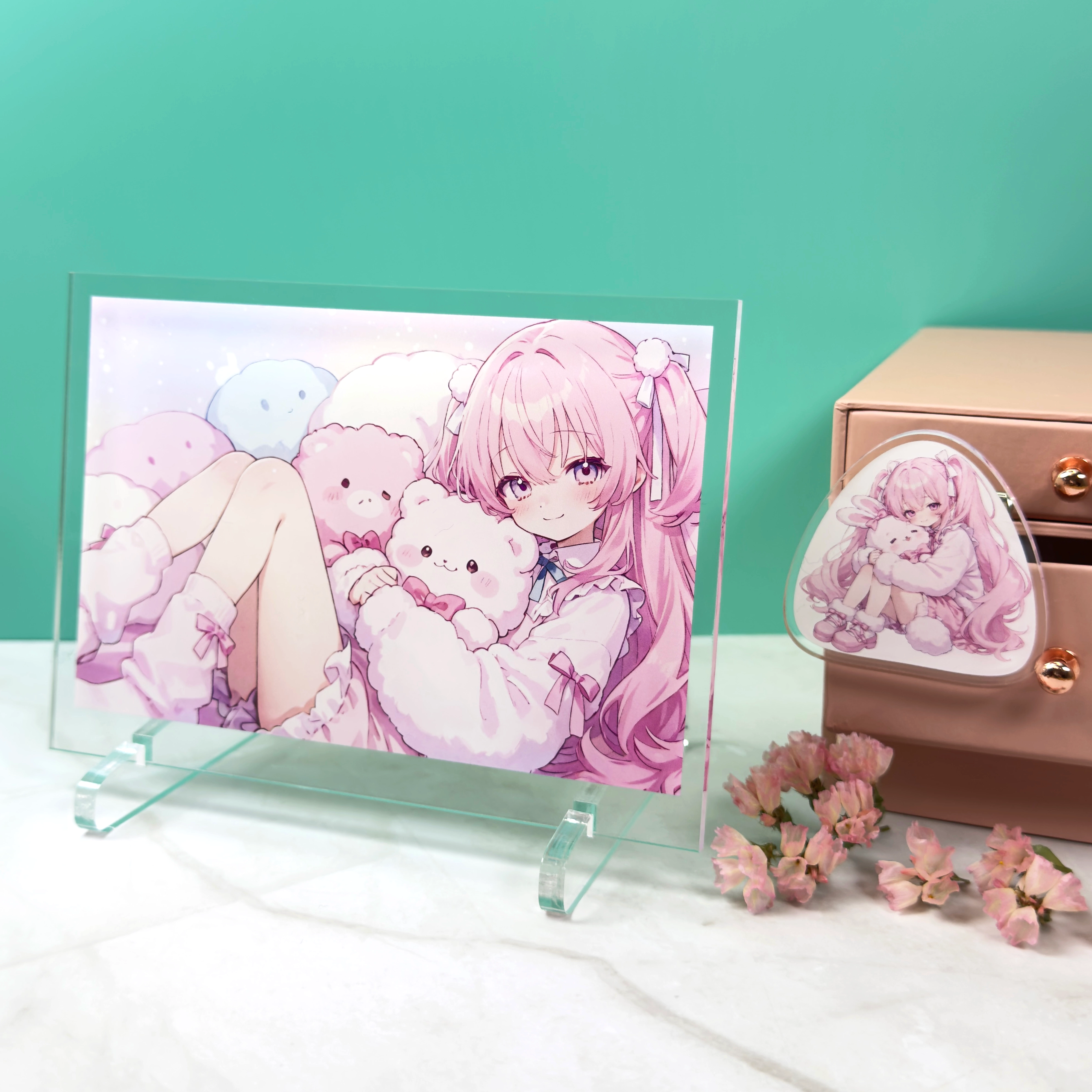 推し部屋・デスク周りのスペースに