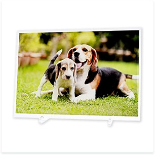 アクリルフォトフレーム完成