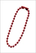 ボールチェーン レッド