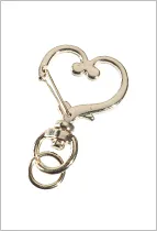 デザインナスカン ハート ゴールド