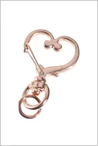 デザインナスカン ハート ピンクゴールド