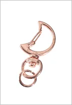 デザインナスカン 月 ピンクゴールド