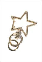 デザインナスカン 星 ゴールド