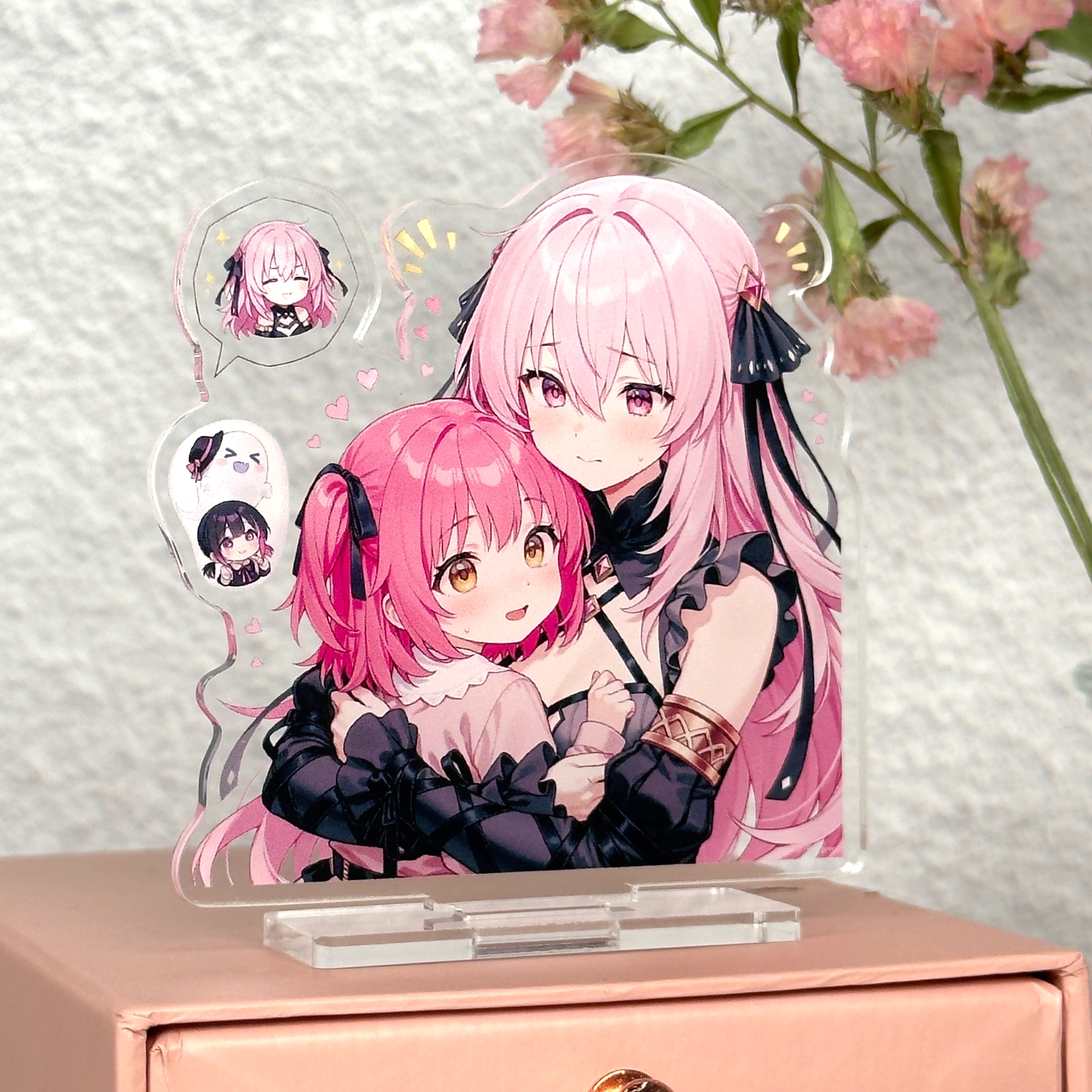 こだわりのイラストで作る同人グッズ・アクリルスタンド