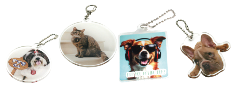 ペット　アクリルキーホルダー