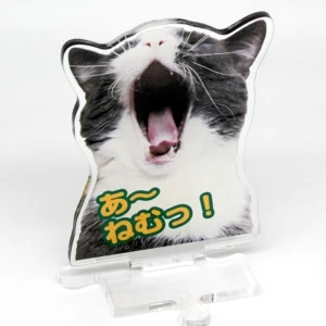 アクリルスタンドフリーカット（猫）