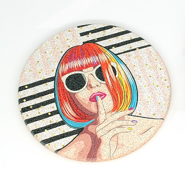 コルクコースター(カラー印刷)