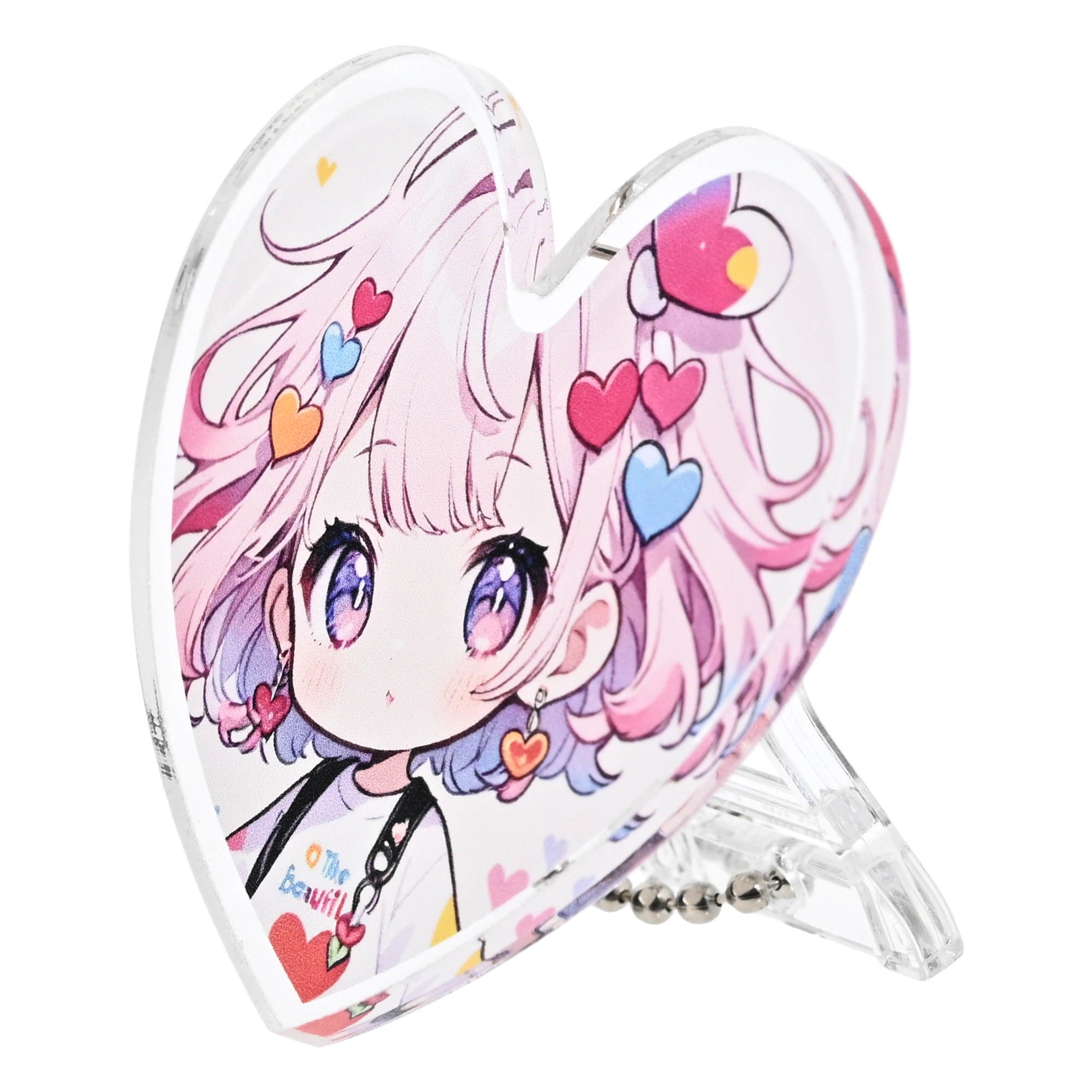 同人 アクリル 3Way ハート型