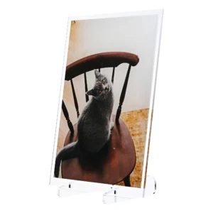 愛猫 アクリルフォトフレーム 横型