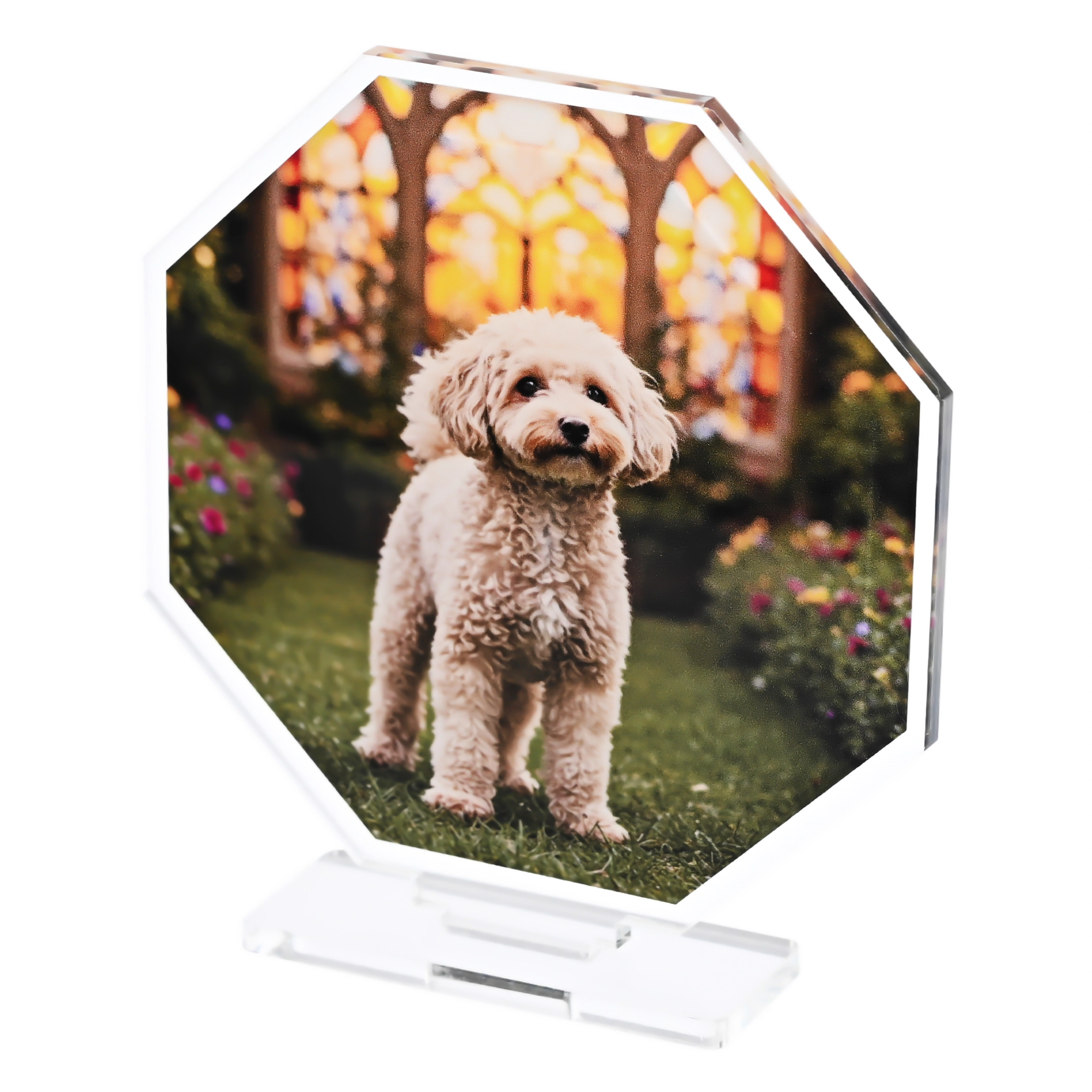 アクリルスタンド 八角形