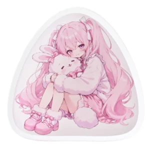 アクリル クリップ＆バッジ 三角形