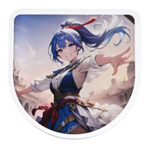 アクリル クリップ＆バッジ 逆ドーム型