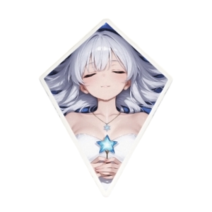 アクリルマグネット カイト型