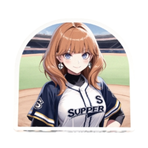 アクリルマグネット ドーム型