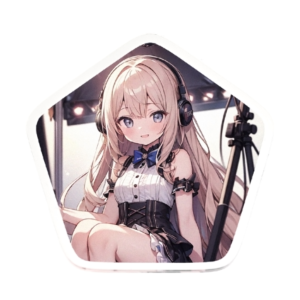 同人 アクリルマグネット 五角形